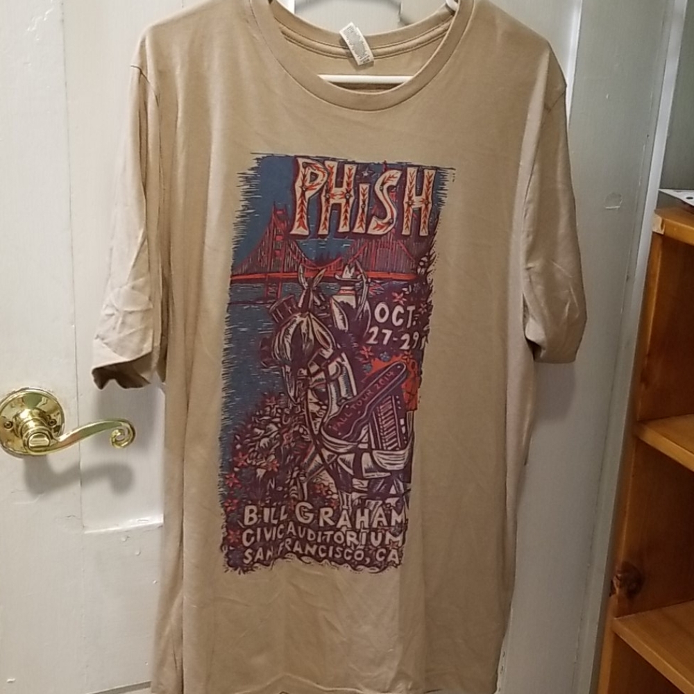 Mens XL Phish Fall 2014 San Fran